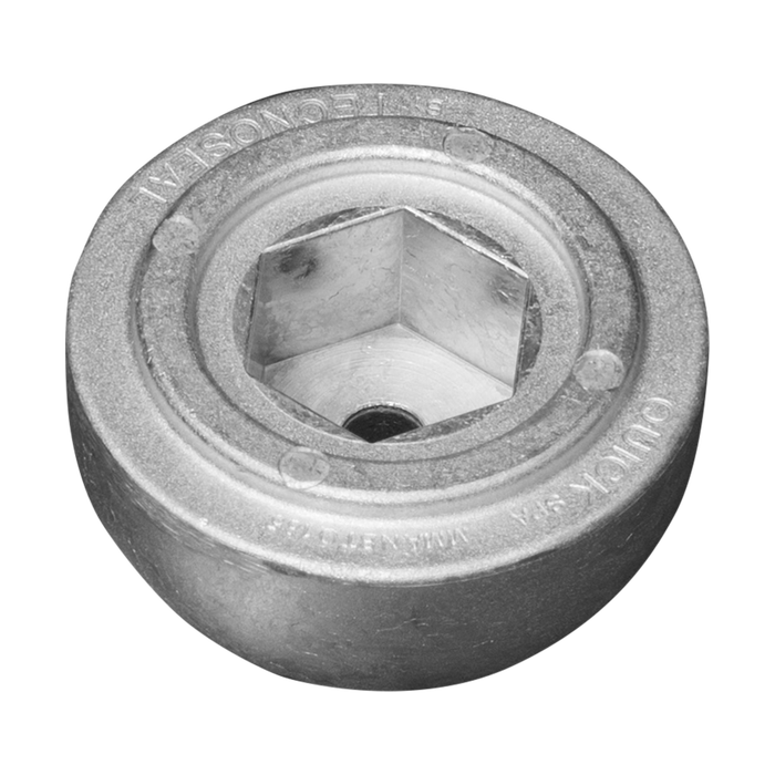 Tecnoseal Quick Bow Thruster Anode TQ18500 50D x 32Hmm Zinc