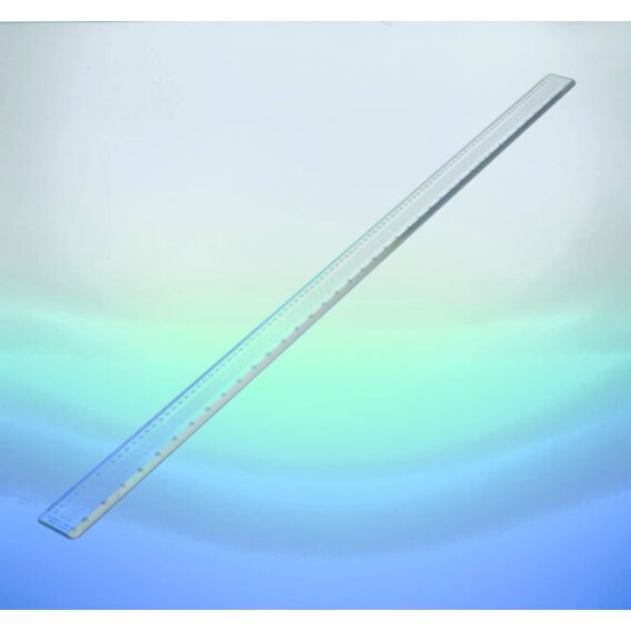 BH Navigation Flat Acrylic Rule 1m