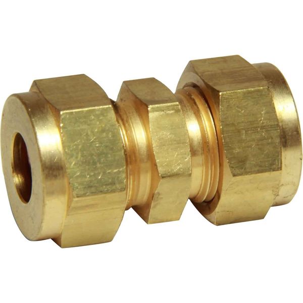 Brass Straight Coupling