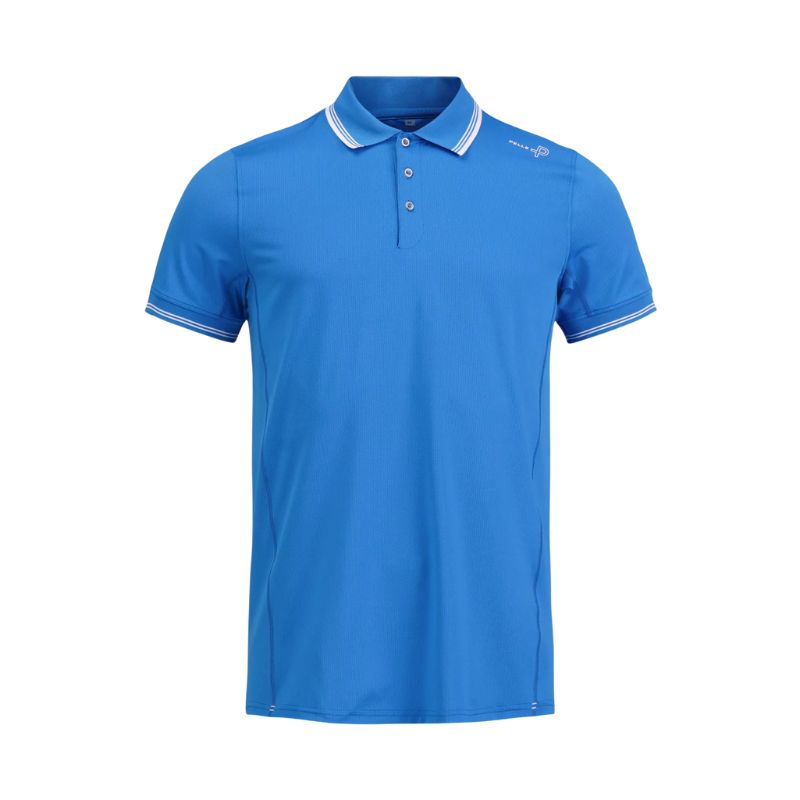 Pelle P Momentum Polo Shirt Blue Poppy Men's