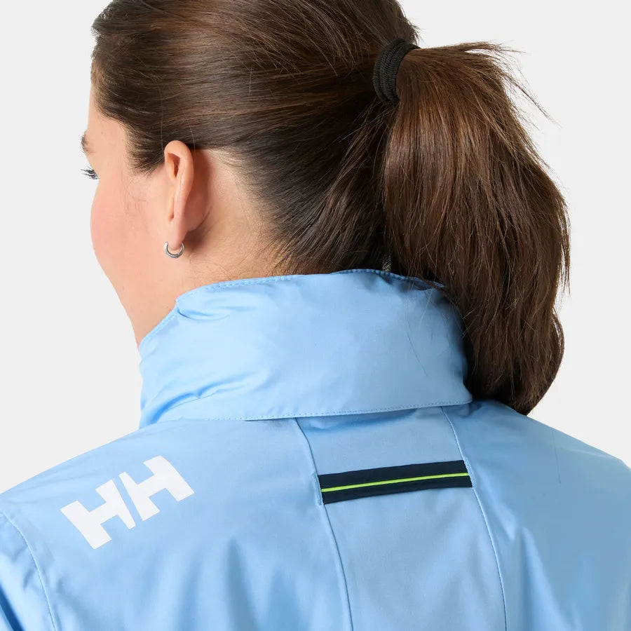 Helly Women's Crew Hooded Midlayer Jacket 2.0 Bright Blue