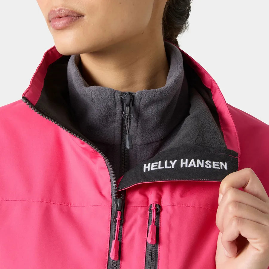 Helly Hansen Women's Crew Midlayer Jacket 2 - Hot Pink