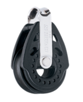 Harken Single Fixed Carbo Block