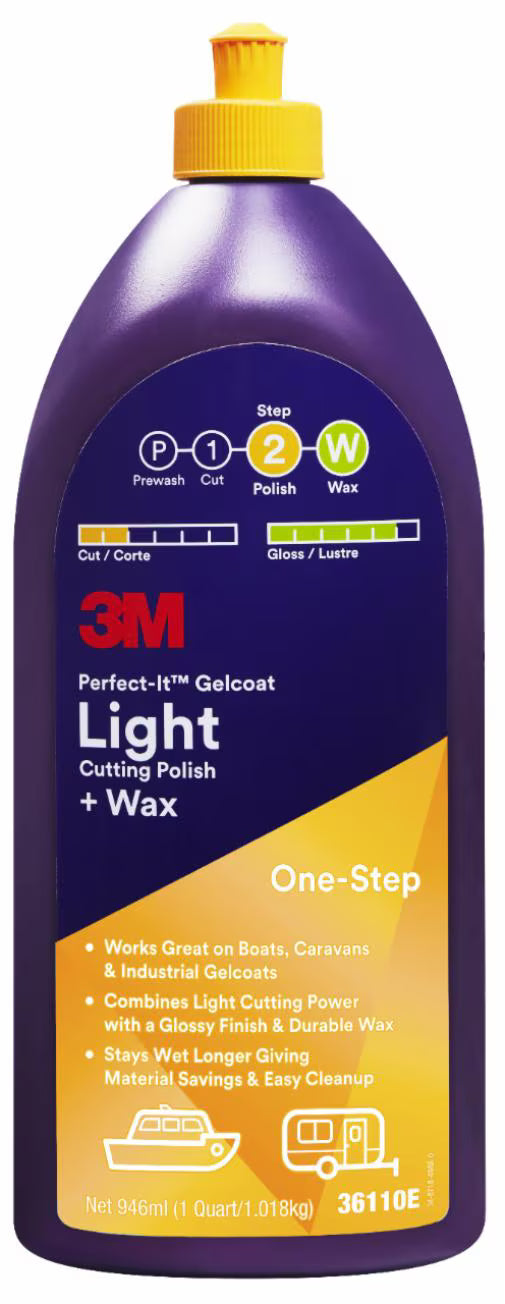 3M Perfect-It Gelcoat Light Cutting Compound 946ml