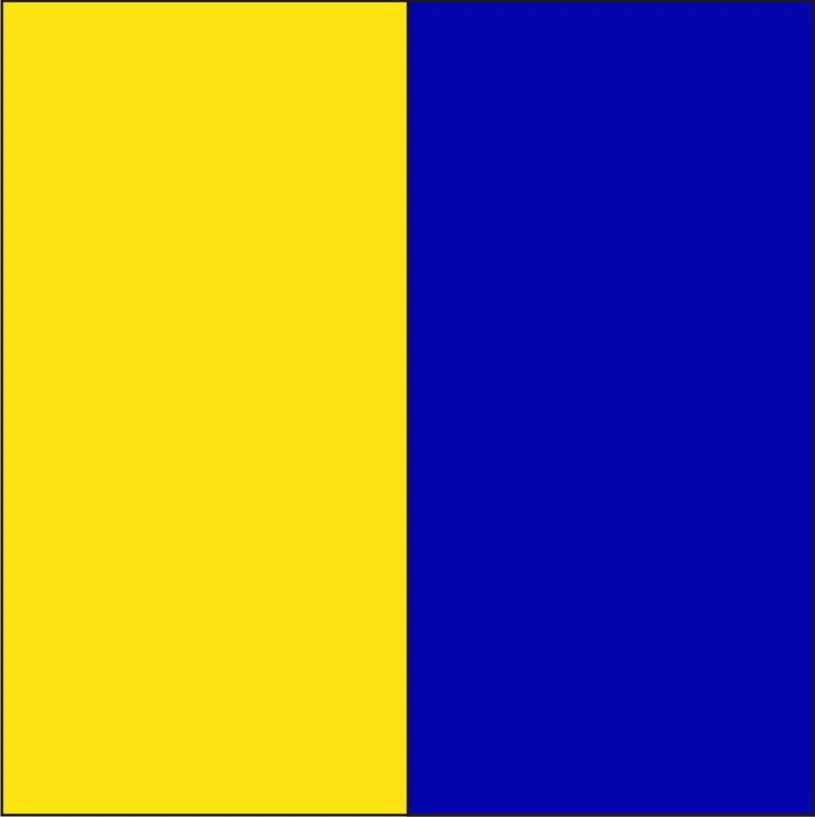 Code Flag "K" 30cm x 45cm