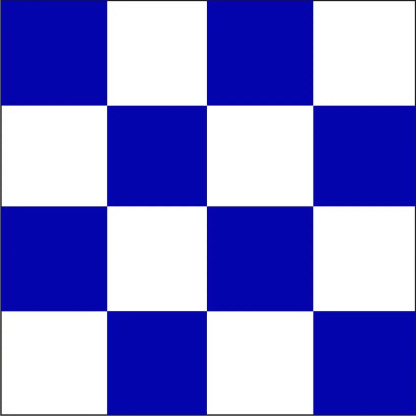 Code Flag "N" 30cm x 45cm
