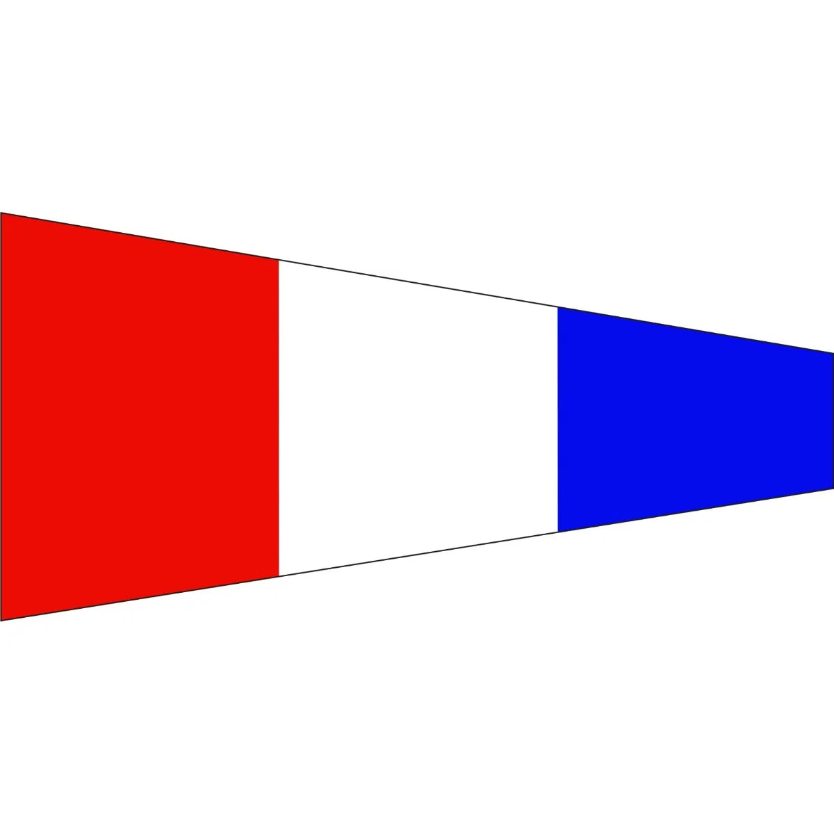 Code Flag No "3" 26cm x 58cm