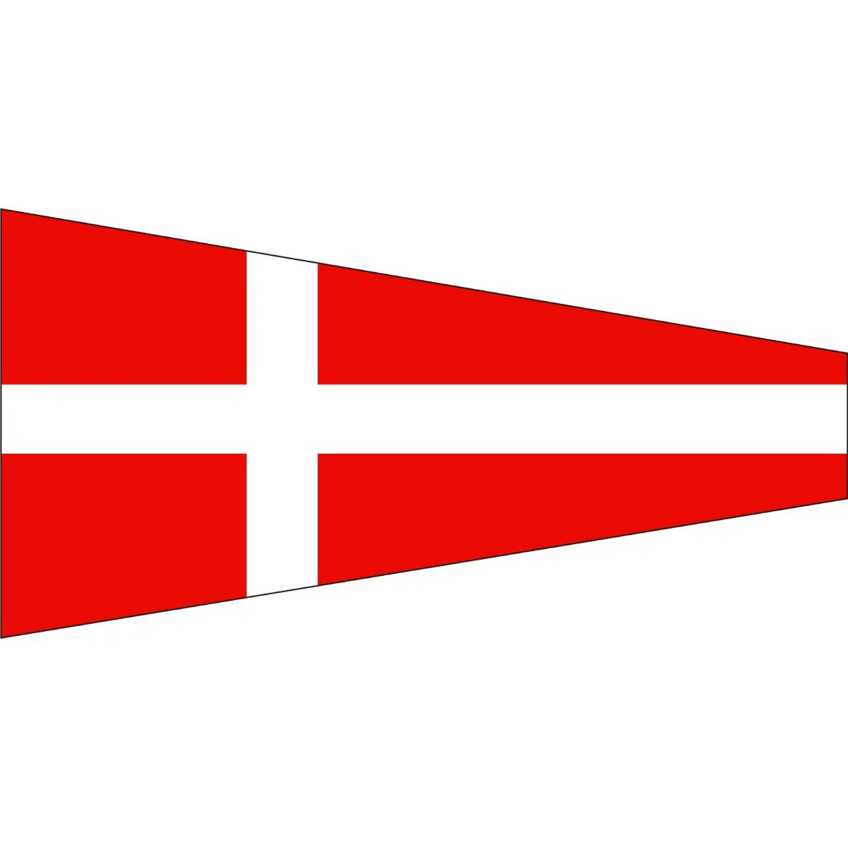 Code Flag No "4" 26cm x 58cm