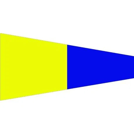 Code Flag No "5" 26cm x 58cm