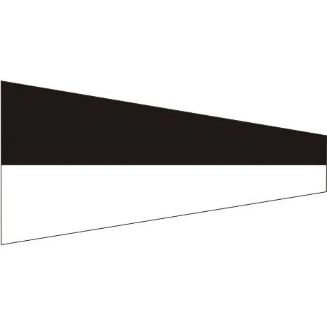 Code Flag No "6" 26cm x 58cm