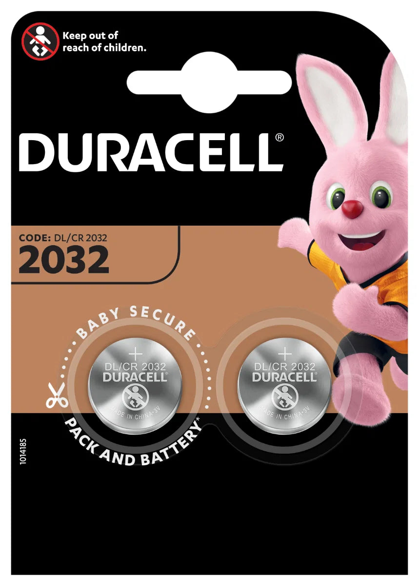 Duracell Coin Lithium 3 v DL2032 Twin Pack