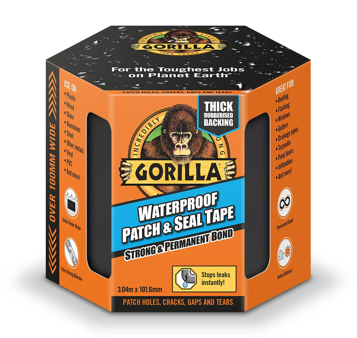 Gorilla Waterproof Patch & Seal Tape 3m