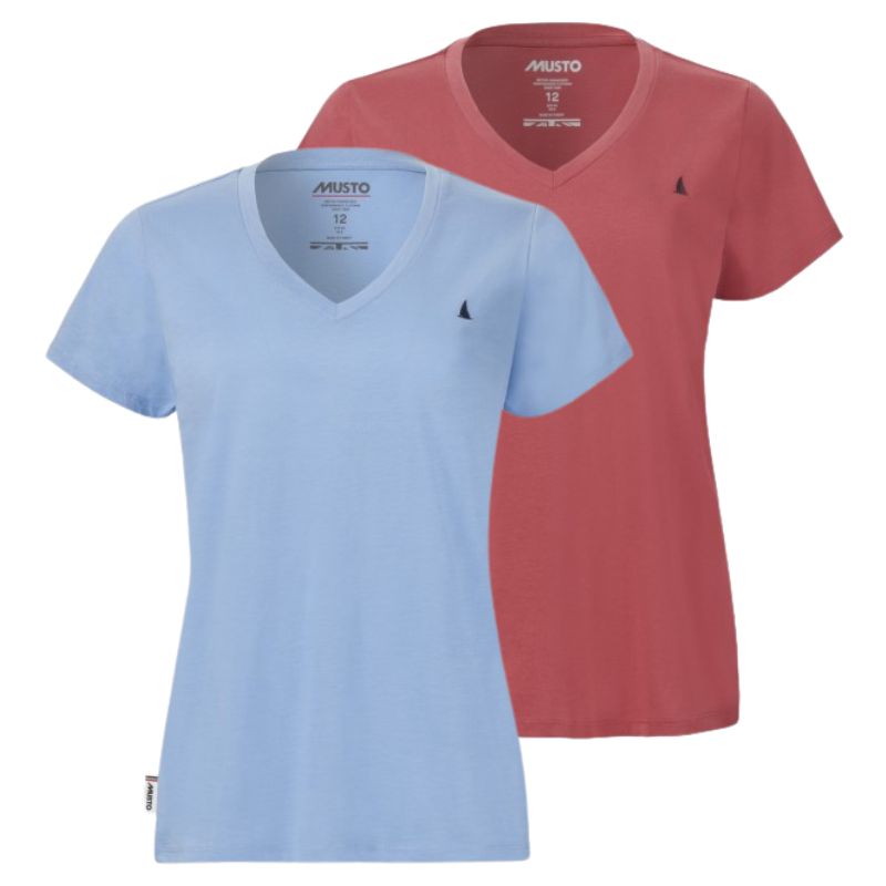 Women's Musto Original V Neck Tee