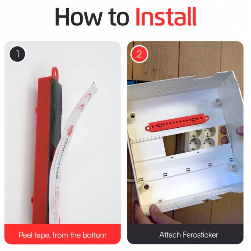 Ferosticker Self Sensing Fire Extinguisher Device F01-1