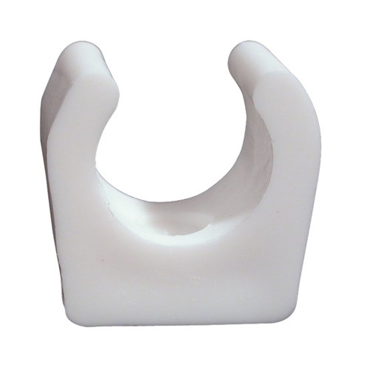 A flexible and durable maclow clip ideal for holding bilge pump handles, boat hooks, winch handles, mooring pins, windlasses, tools and many other items that could otherwise roll around in the bottom of a locker.