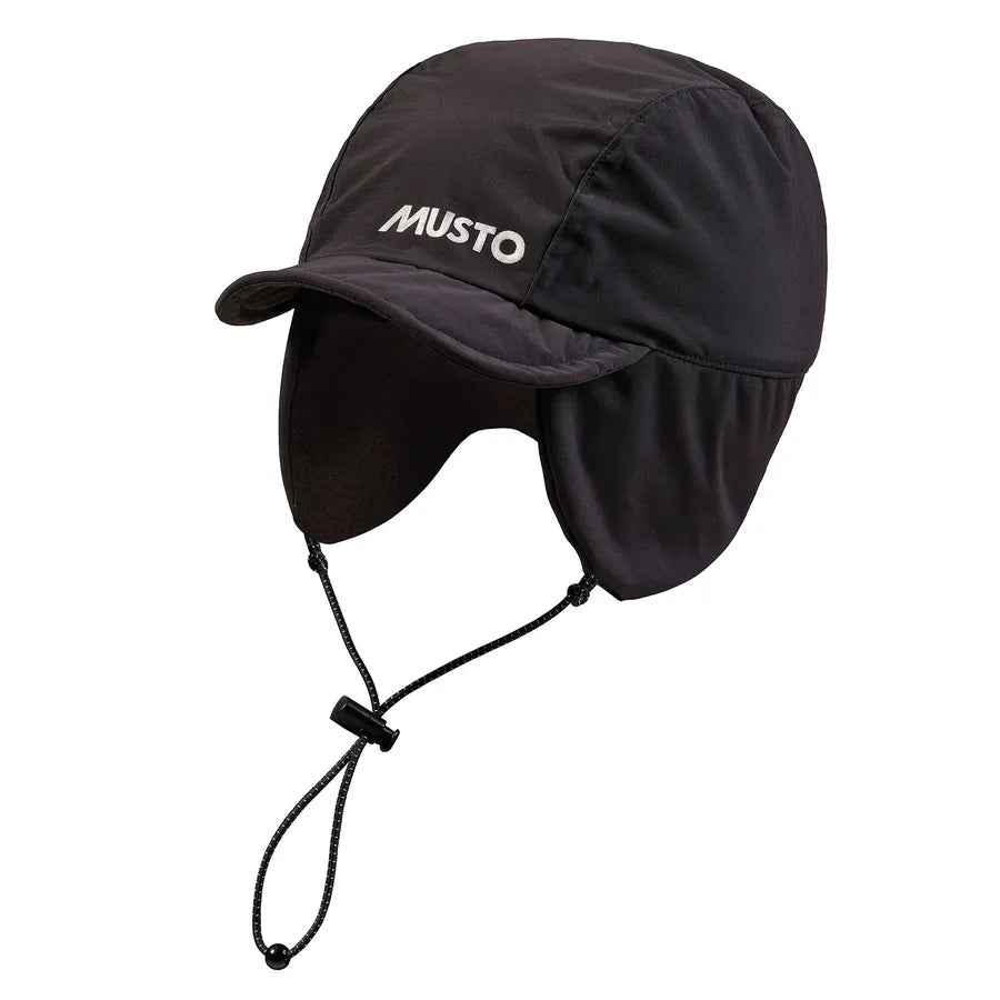 Musto MPX Fleece Lined Water Proof Cap Black