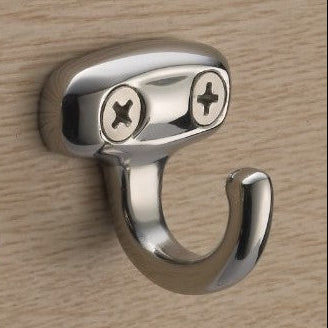 C Quip Coat Hook Single Stainless Steel