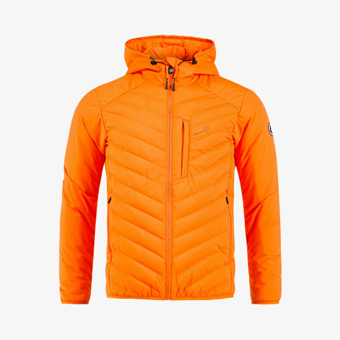 Arolla Hood Jacket, Blazing Orange