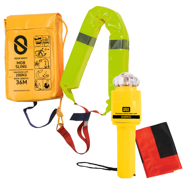 Aquaspec Electronic Signal & Ocean Safety Yellow Rescue Sling