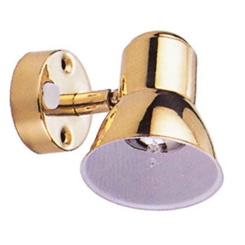 Chrome Plated Brass Bell LED Reading Light