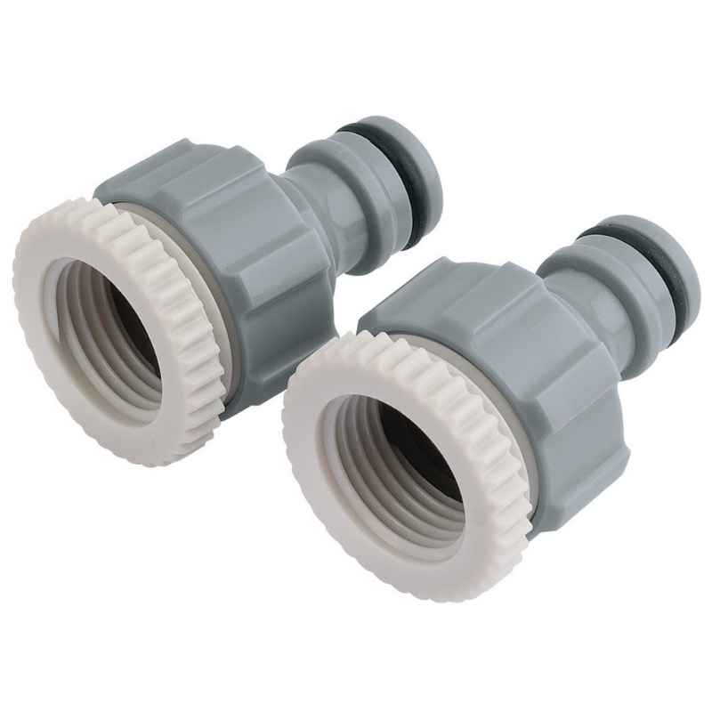 Draper Tap Connectors 1/2" and 3/4" 2 Pack