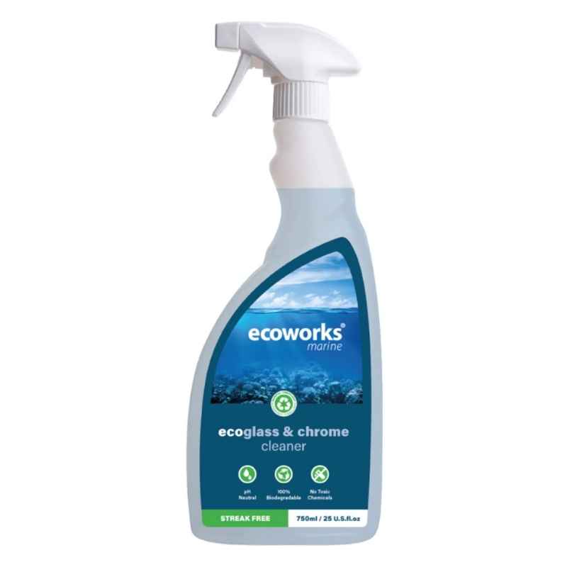 Ecoworks Eco glass Cleaner & Chrome 750ml