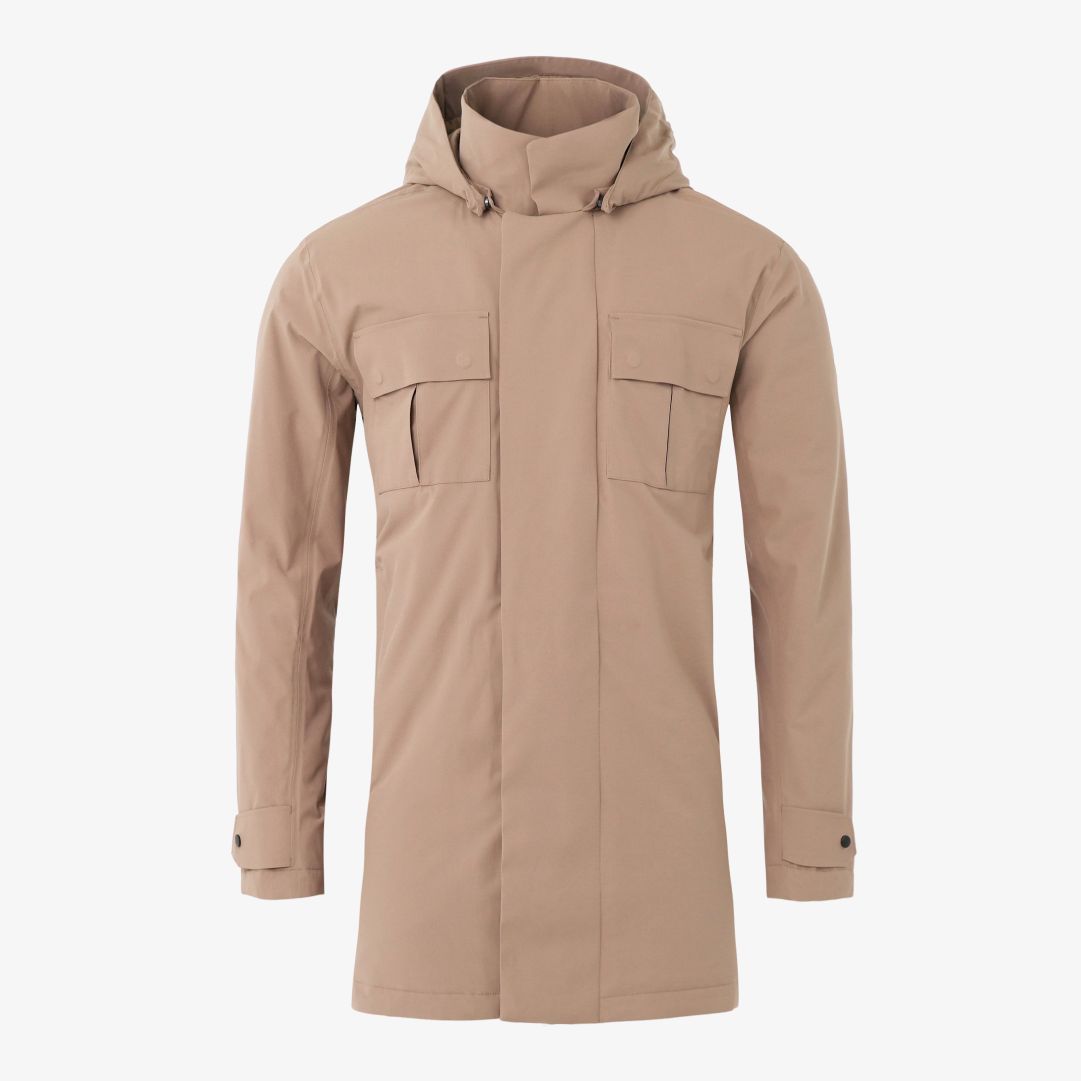Gelu Insulated Coat, Toffee
