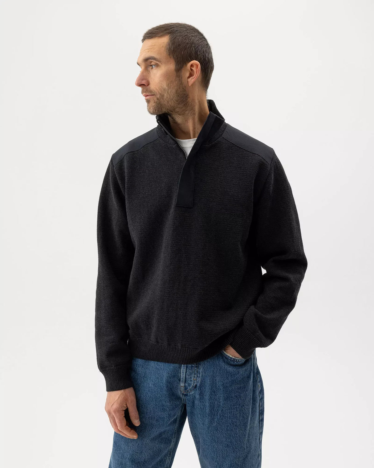 Holebrook Men's Eskil T-Neck Windproof
