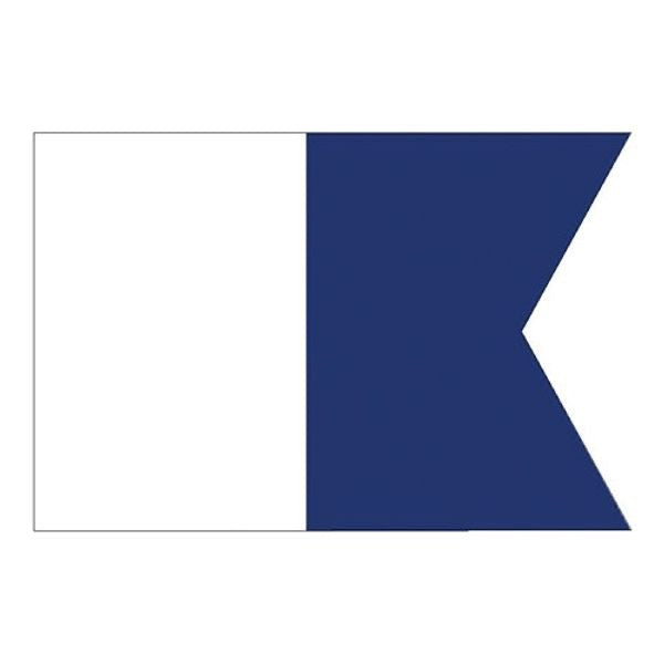 Code Flag "A" Divers 30cm x 45cm