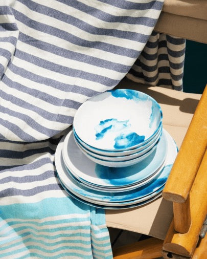 Deep Sea Melamine Dining Set