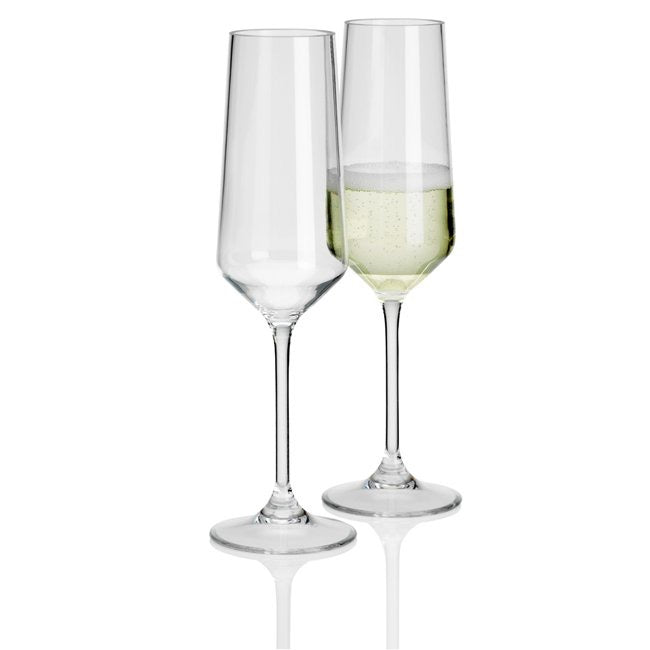 Savoy Polycarbonate Champagne Flute (2 pack)