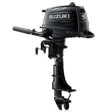 Suzuki 5hp 4 stroke, outboard engine.