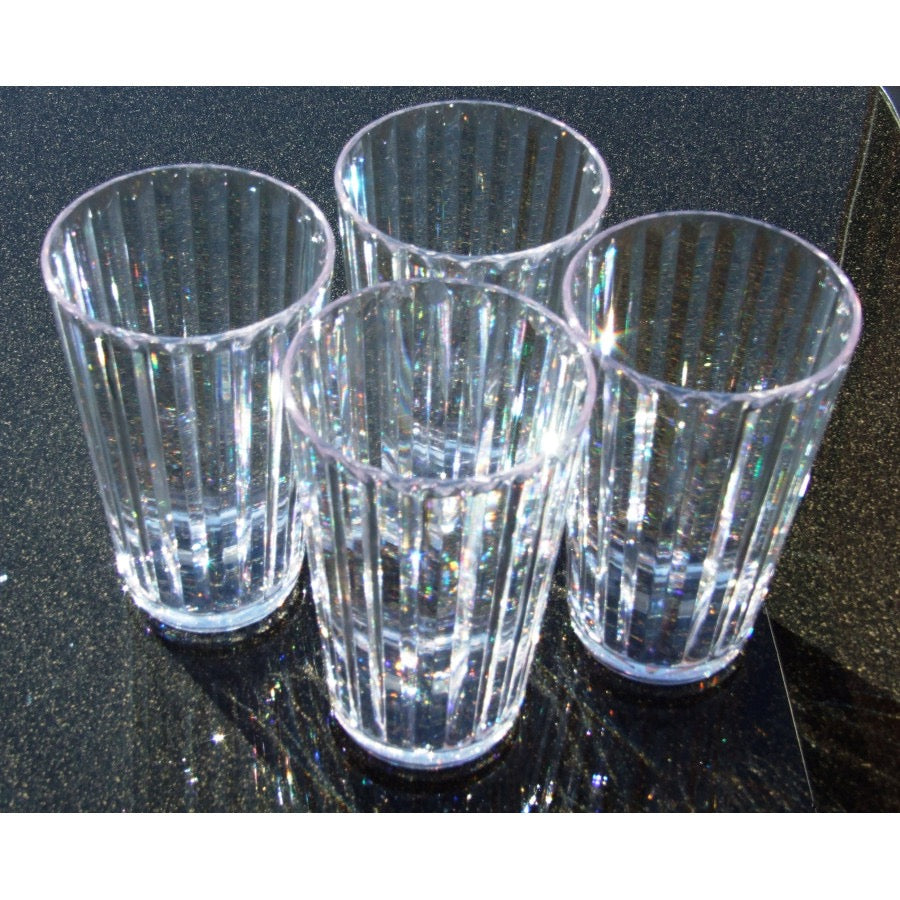 Crystal Line Tall Tumbler (4 pack)