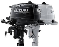 Suzuki 6hp 4 stroke, outboard engine.