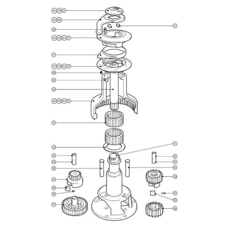 Lewmar 30 Self Tailing Ocean Winch - Grey Alloy