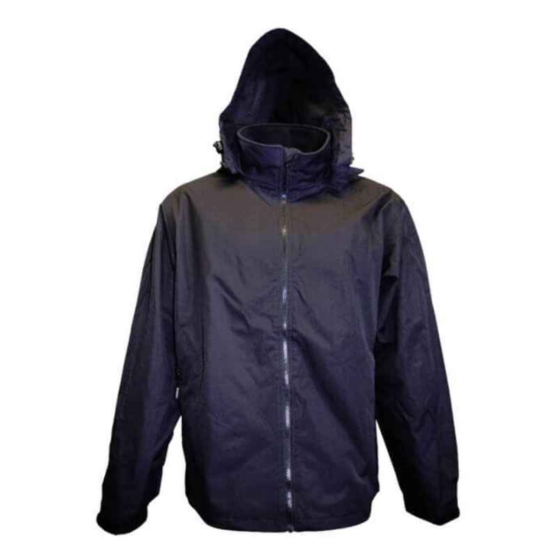 Maindeck Crew Jacket with Hood Black