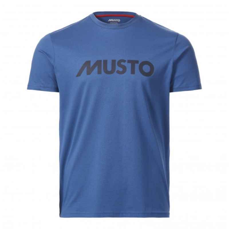 M Musto Logo Tee - Marine / XL