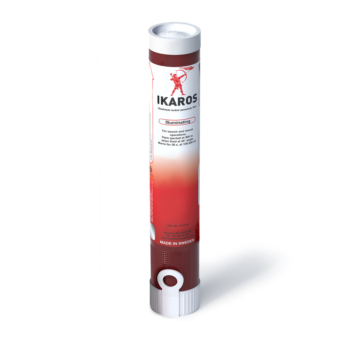 Ikaros White Parachute Rocket Flare