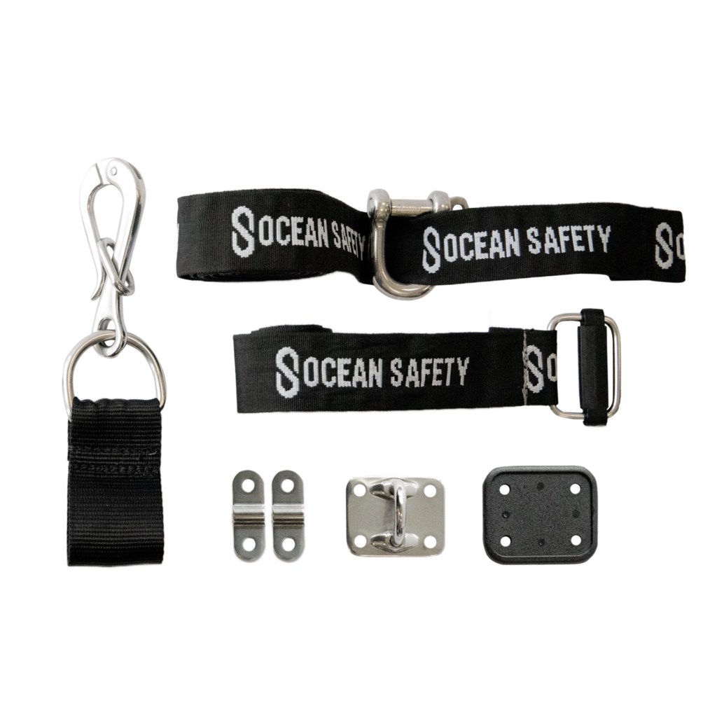 Ocean Safety Liferaft Deck Cradle Lashing Strap