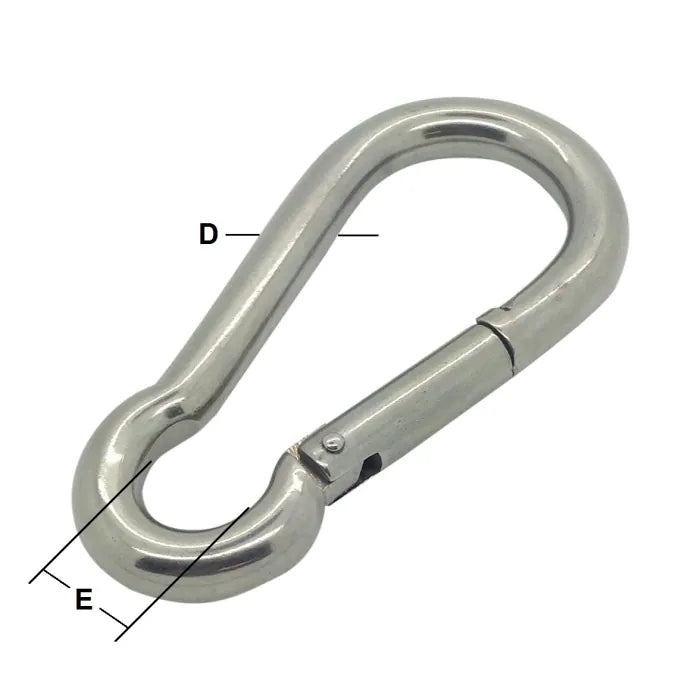 Carbine Hook Stainless Steel