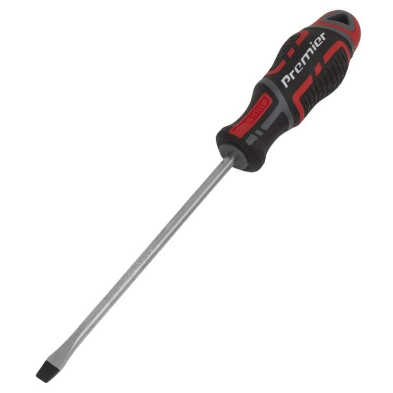 Sealey Screwdriver Slotted 5 x 125mm GripMAX®