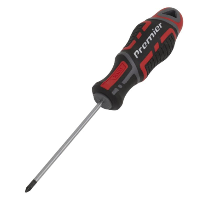 Sealey Screwdriver Pozi #0 x 75mm GripMAX®