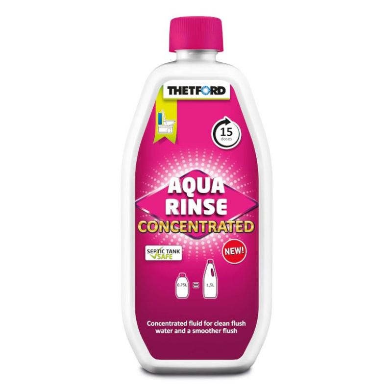 Thetford Aqua Rinse Pink Concentrated Fluid 750ml