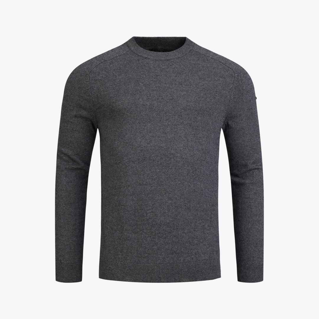 Tiller Sweater, Dk Grey Melange