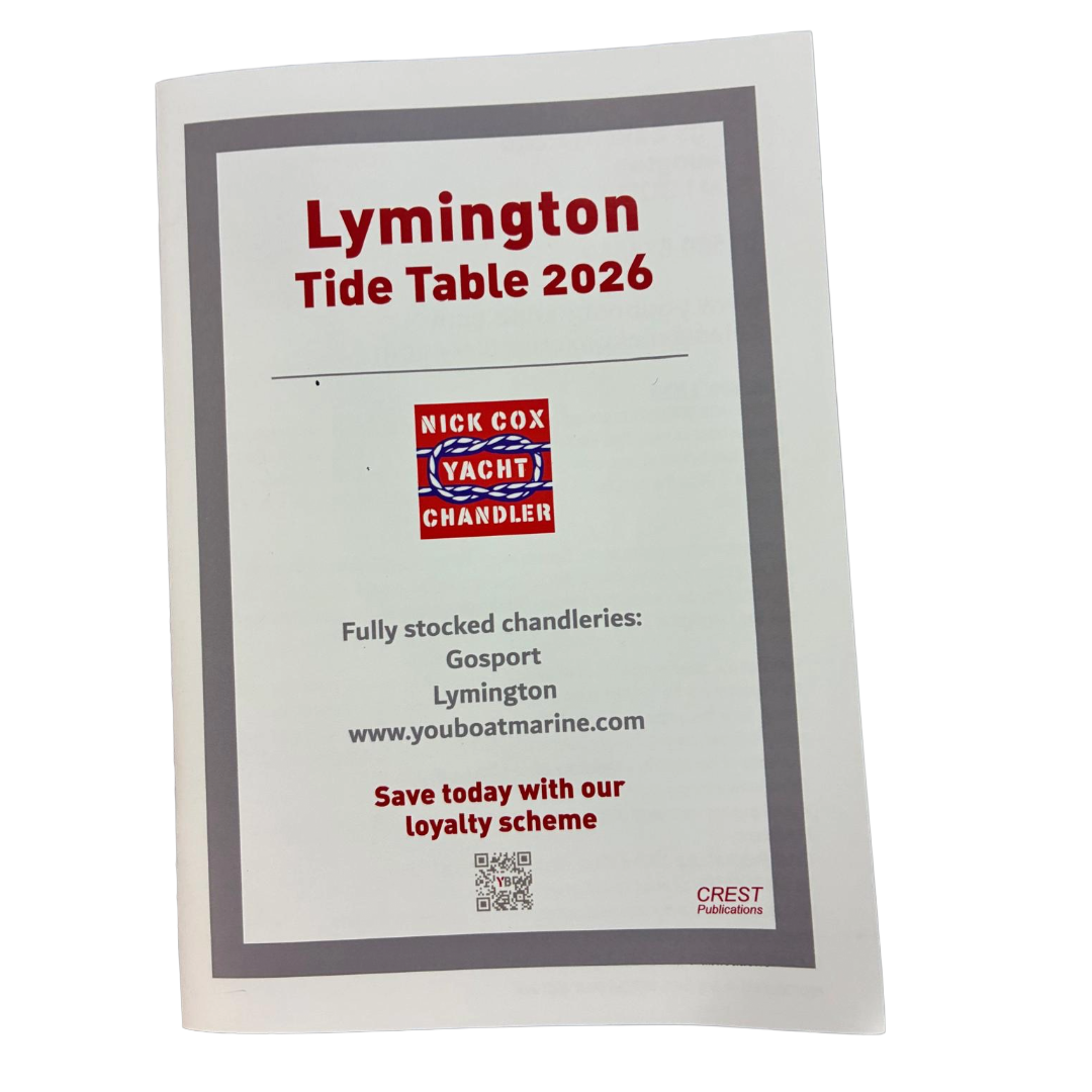 Lymington Tide Table 2026