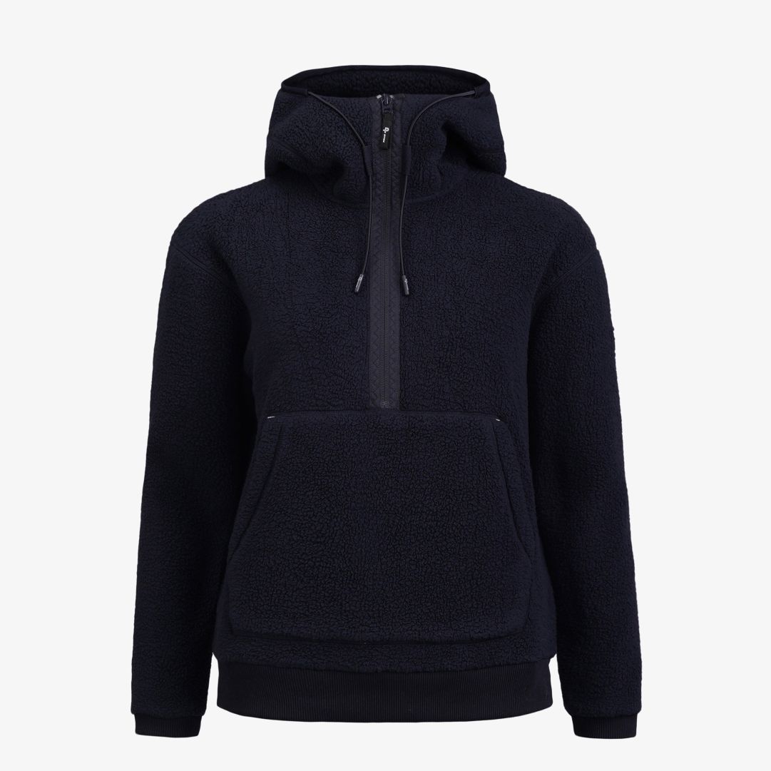 Pelle P Women's Cormo Half Zip Hoodie