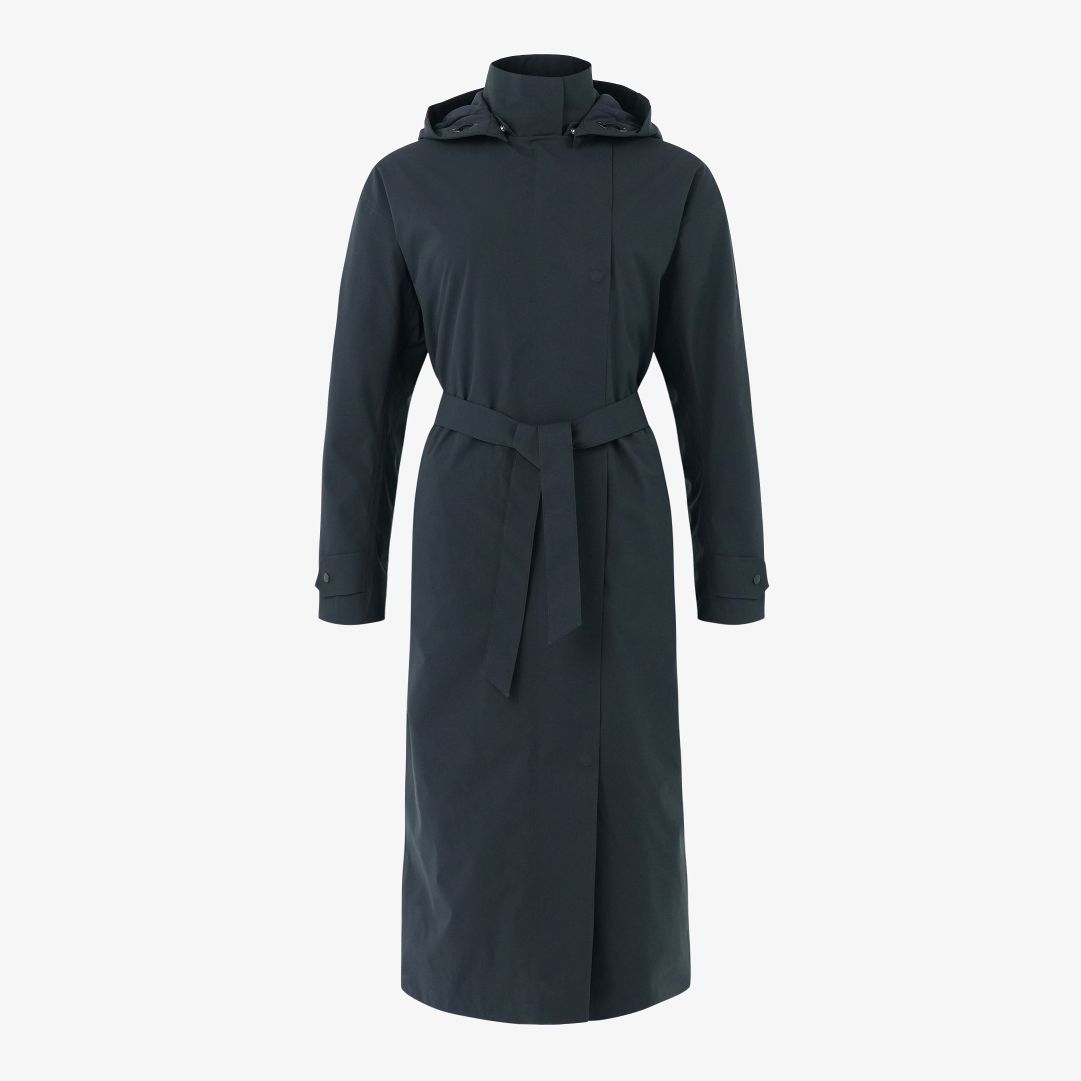 W Gelu Insulated Coat, Dk Navy Blue