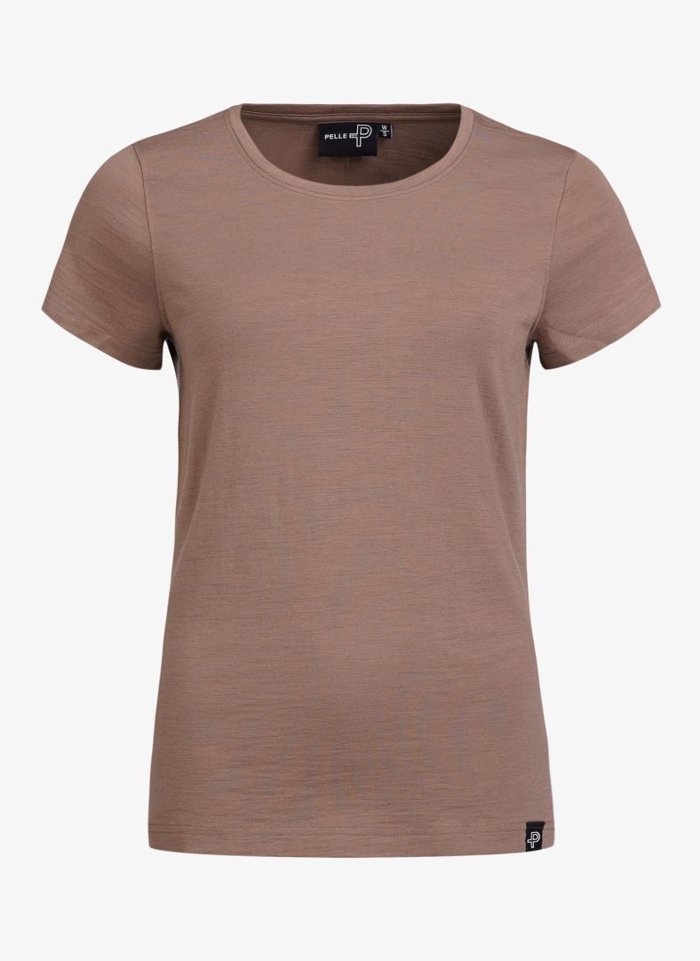 W Merboo tee, Toffee