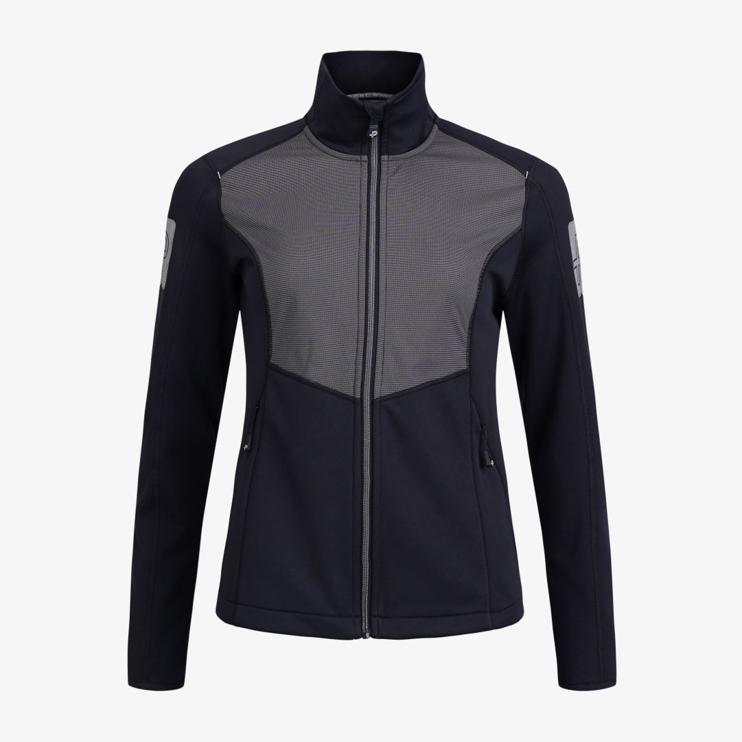 W Plannard Flex Jacket, Dk Navy Blue