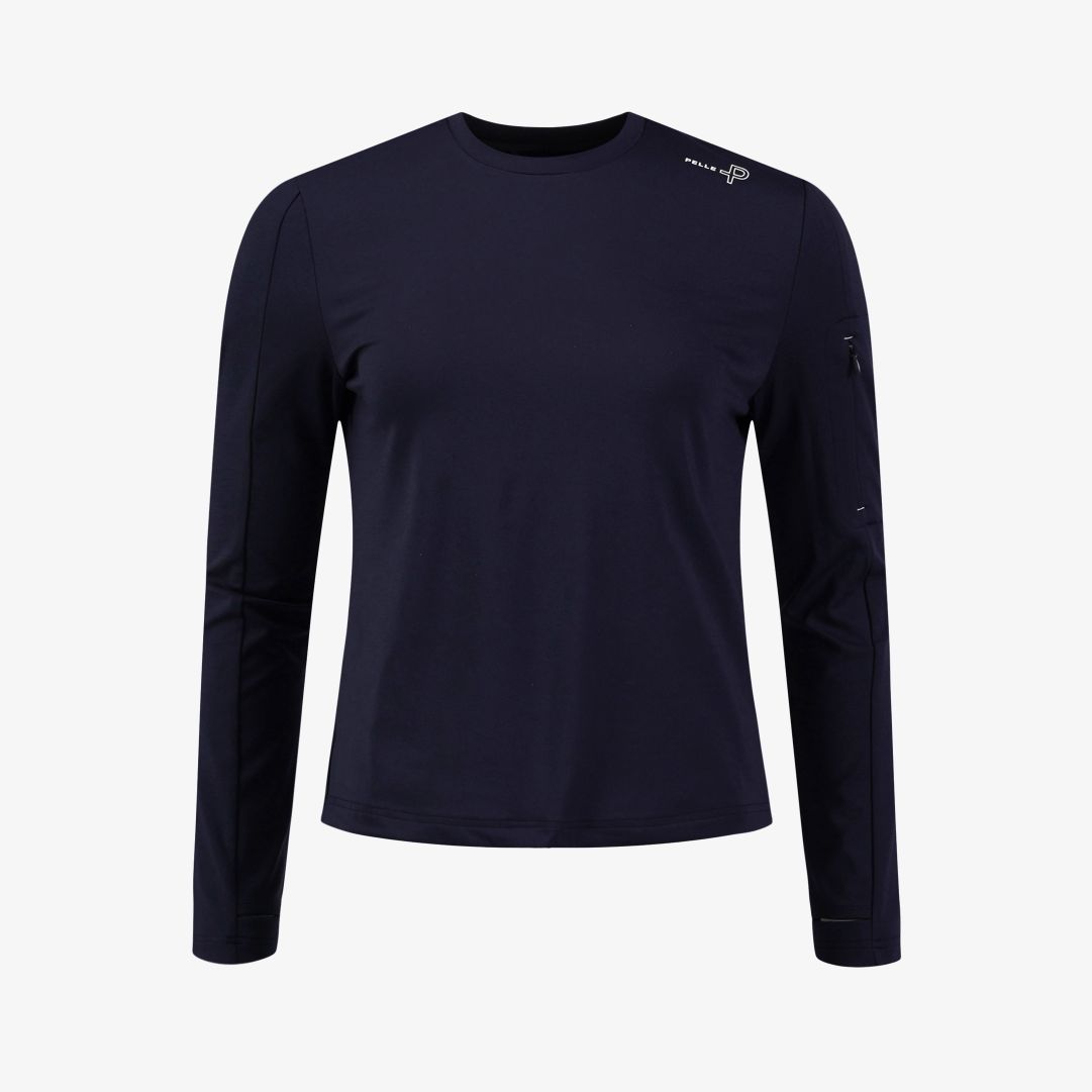 W Propulsion Sweater, Dk Navy Blue